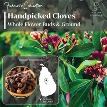 Load image into Gallery viewer, Buy Handpicked cloves at www.ceylonprovidore.com. Sourced ethically, handpicked, fresh cloves in eco-friendly packaging. Cloves sourced from Gelioya Sri Lanka. 
