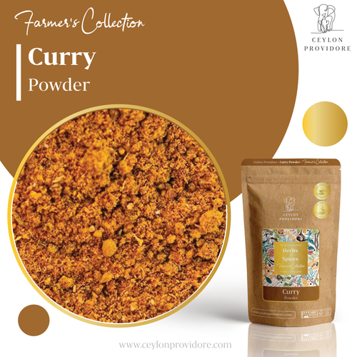 Buy Curry Powder online on www.ceylonprovidore.com. Ethically sourced, manufactured with fresh ingredients in small batches. Packaged in eco-friendly bags.  