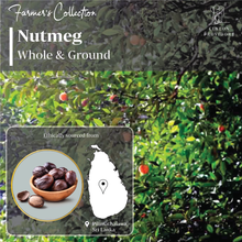 Load image into Gallery viewer, Buy Nutmeg whole or ground online at www.ceylonprovidore.com. Sourced ethically, fresh and in eco-friendly packaging. Nutmeg location in Sri Lanka.
