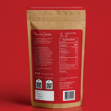Load image into Gallery viewer, Buy original Chilli Powder online from www.ceylonprovidore.com. Sourced ethically, made fresh in small batches and packaged in eco-friendly materials. Back of the packaging.
